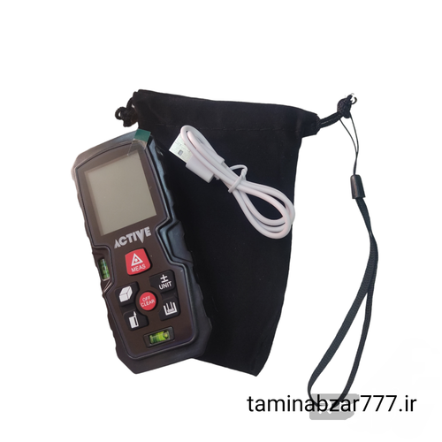 متر لیزری اکتیو 120 متری شارژی AC-76120L طرح جدید کیفیت عالی