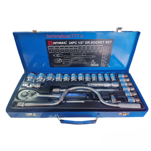 بکس 24 پارچ اینتیمکس کروم وانادیوم مدل 4002 لیسانس ژاپن