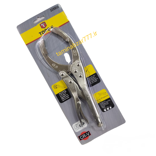 انبر قفلی فیلتر تاپکس اورجینال باز شدن فک ها 2-1/8 اینچ تا 4-5/8 اینچ (53-118mm) اورجینال کمال کیفیت 32D858