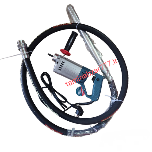 ویبره دریلی برقی بتن Maikuta اصل نیم تنه فلزی شیلنگ سه متری مدل MK1250S