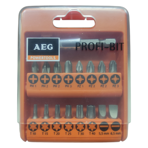 ست سری پیچ گوشتی AEG اصل 18 پارچ مدل BIT