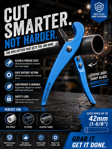 قیچی لولهبر فوقحرفهای (Pipe Cutter) کیفیتی ماندگار برش بسیار دقیق مدل BT2777