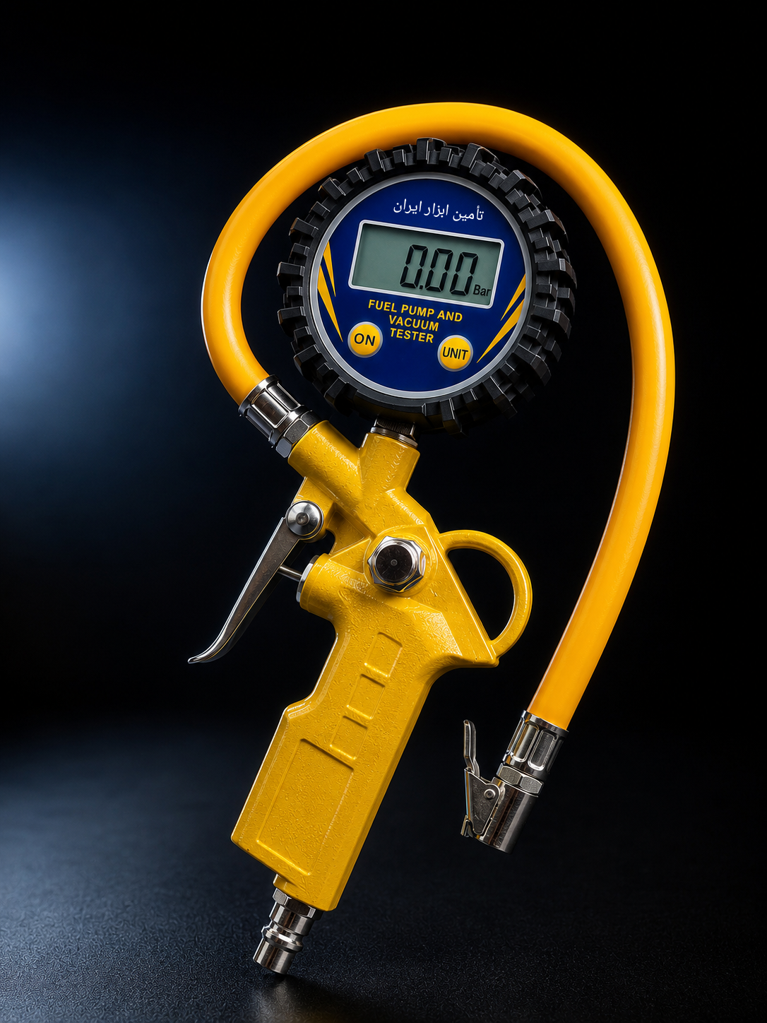 گیج باد دیجیتال K.tools متریال آلومینیوم صنعتی کیفیت مطلق مدل 30