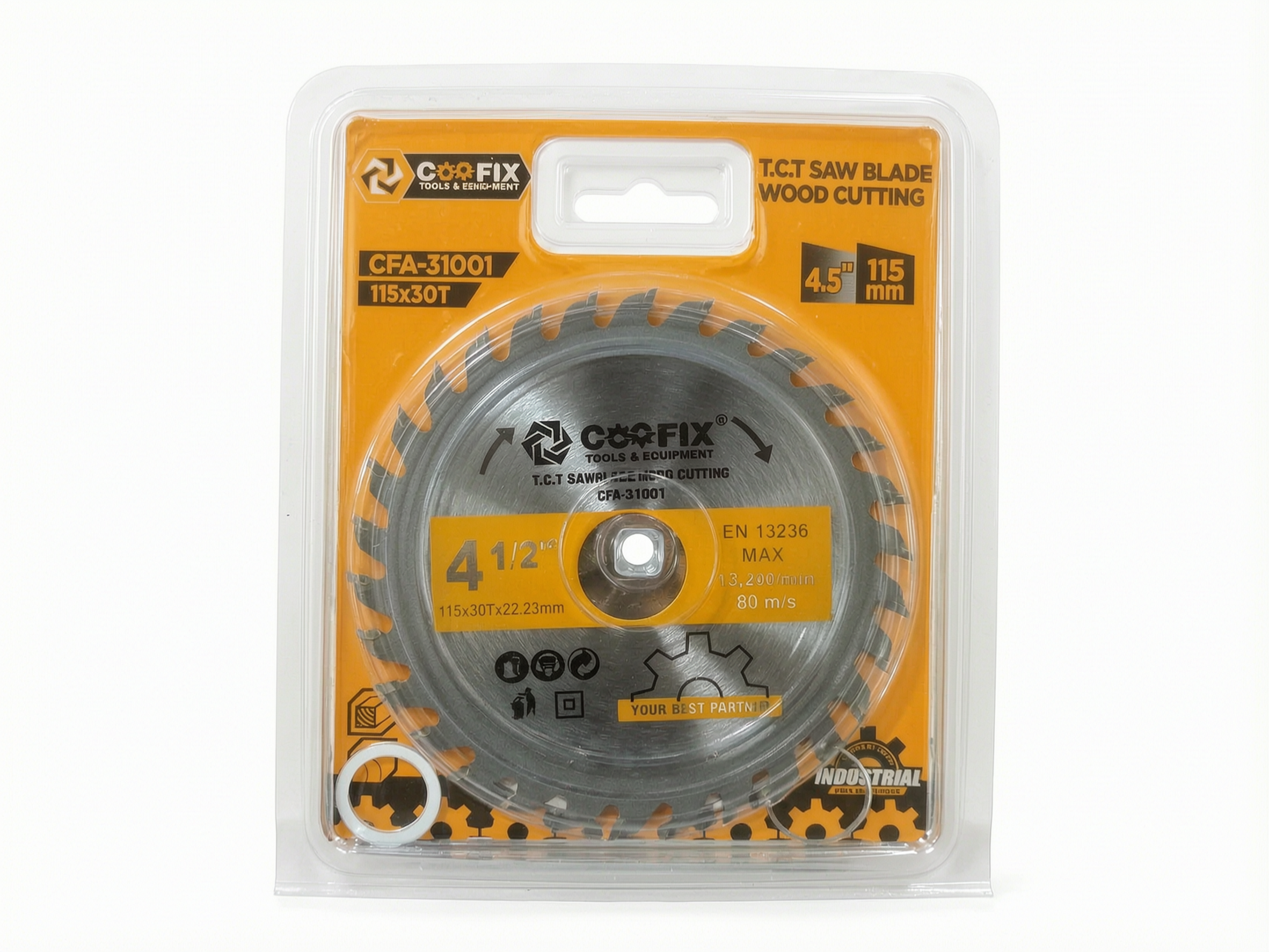 تیغ اره 115mm الماسه COOFIX برای برش چوب  | مدل 13236FA منطبق با بالاترین سطح کیفی اروپا