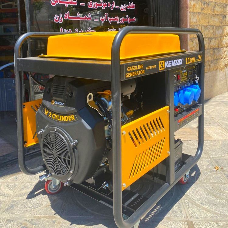 موتور برق 11 کیلووات مدل 6191P کنزاکس 2 سیلندر + پورت ATS +ریموت کنترل
