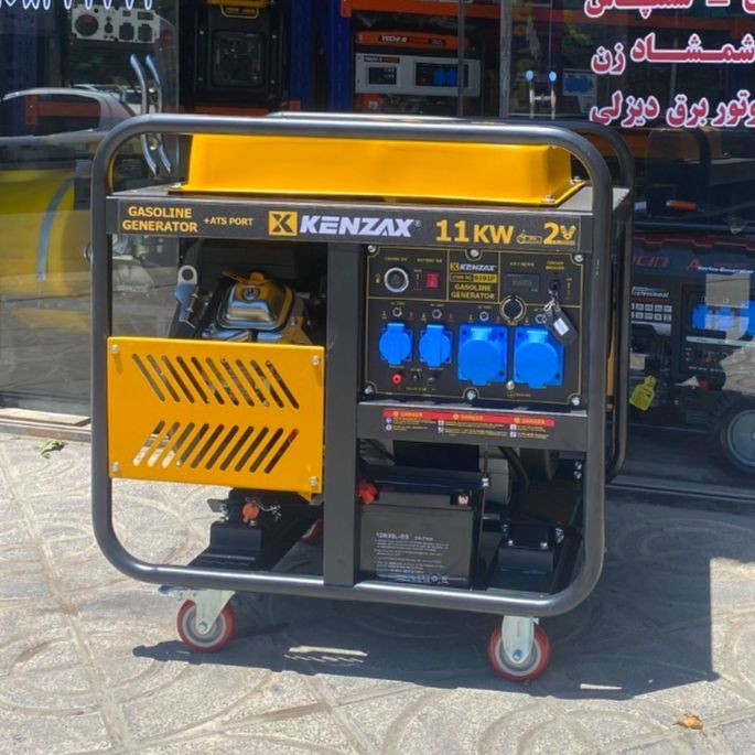 موتور برق 11 کیلووات مدل 6191P کنزاکس 2 سیلندر + پورت ATS +ریموت کنترل