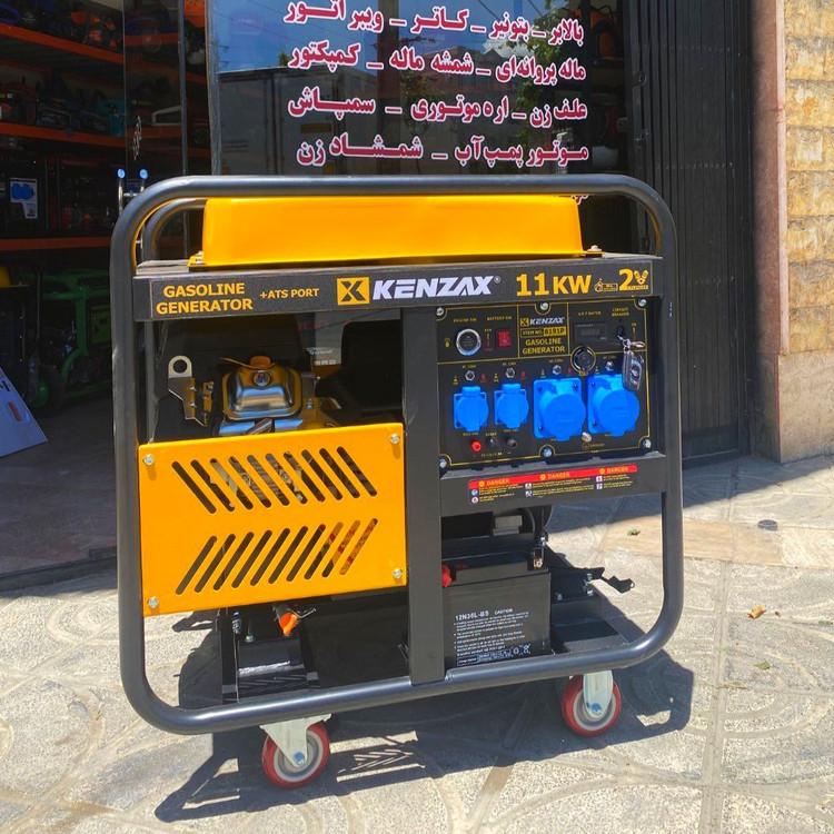 موتور برق 11 کیلووات مدل 6191P کنزاکس 2 سیلندر + پورت ATS +ریموت کنترل